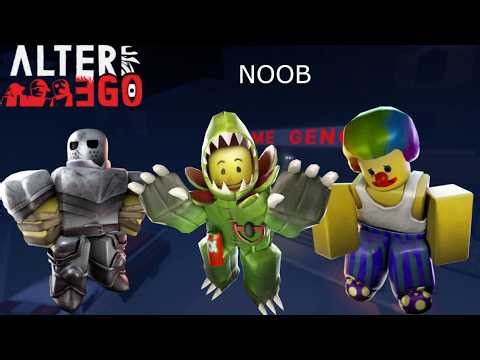WINNING WITH 3 NOOB SKINS! (Beta Launch) | Roblox Alter Ego