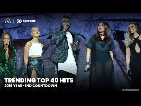Trending Top 40 Hits - 2016 Year-End Countdown | THROWBACK