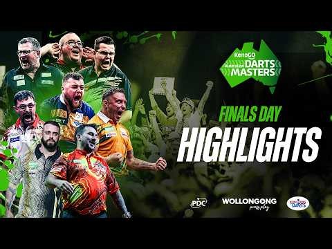 FAIRYTALE TRIUMPH! 🏆 | 2026 KenoGO Australian Darts Masters | Finals Day Highlights