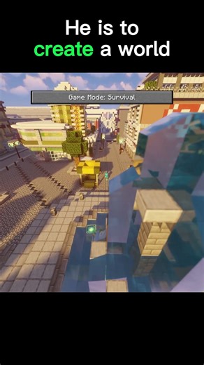 Create and destroy #minecraft #shorts