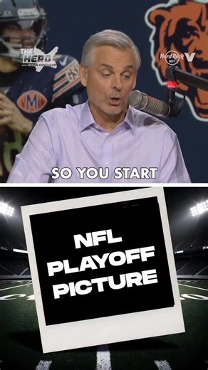 The Herd on Instagram: "The playoff field is set. @colincowherd predicts how Wild Card weekend shake out"