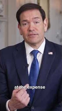 We Don't Want it!': Rubio Slaps Sanctions on 'Rogue' International Criminal Court #shorts