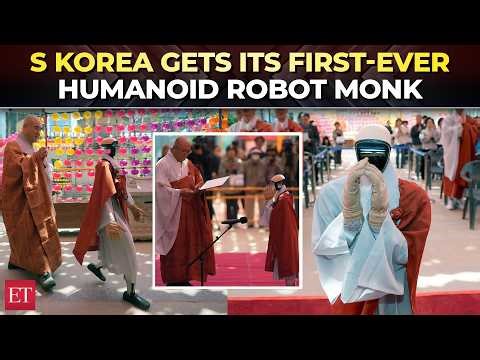 'I will devote myself': Humanoid robot monk Gabi takes Buddhist vows at Seoul's Jogyesa Temple