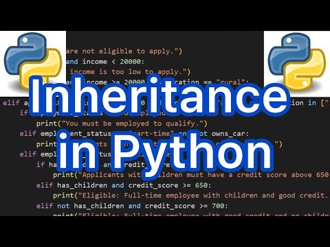 Learning Inheritance in Python