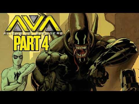 Venom Becomes King of Xenomorphs | Aliens vs. Avengers Finale