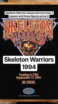 Skeleton Warriors the underrated 1994 Playmates Toys and CBS Cartoon