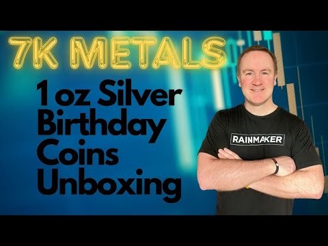 7k Metals Unboxing of silver coins and training materials