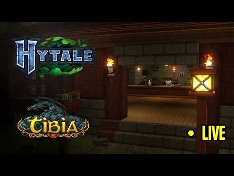 Hytale Criativo - Projeto Hytibia - Recriando Tibia no Hytale! Ep.46 - Rookgaard