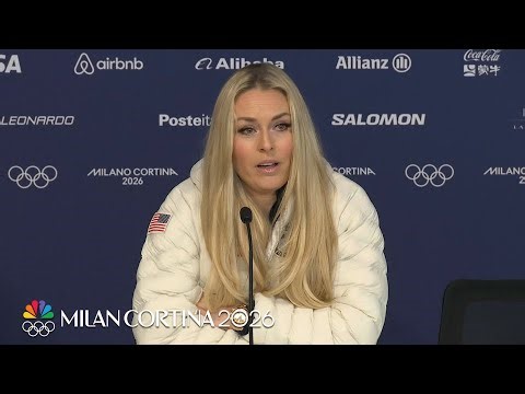 Lindsey Vonn 'determined' to compete at Winter Olympics 2026 despite ACL injury | NBC Sports