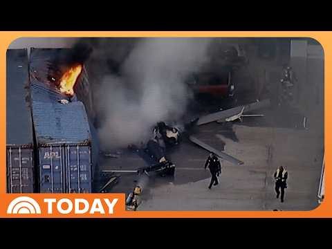 NBC LA Helicopter Crashes, Leaves 3 Dead