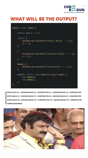 Don’t just learn Java, understand how it runsTry this question and level up your coding skills