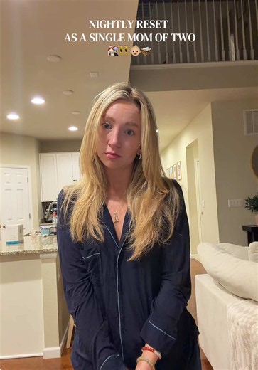 Nightly Reset Routine as a Single Mom of Two