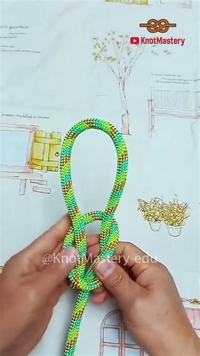 This Knot Has a Genius Design #rope #knotskill