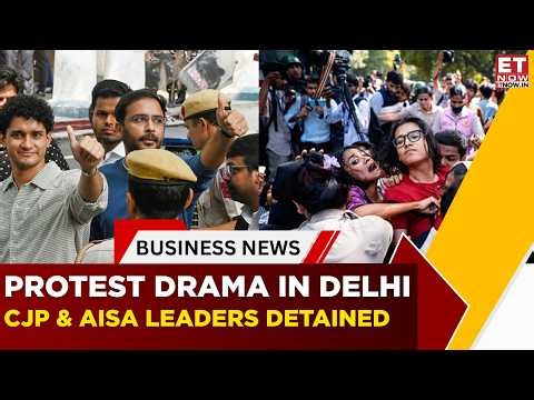 Delhi Protest Row: CJP Founder Abhijit Dipke, AISA Chief Neha Bohra Detained | Tiranga March