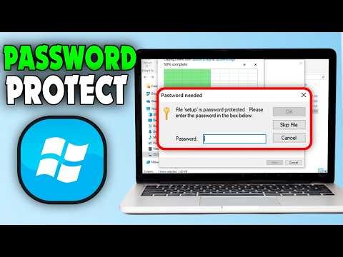 How to Password Protect Files and Folders Laptop/PC (2026)