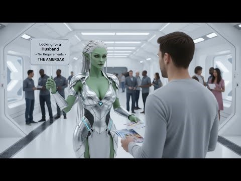 I Saw an Alien Woman Handing Out "Looking for a Partner" Flyers—No Conditions at All| Sci-Fi Stories