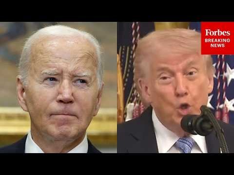 'Their Policies Punish Hardworking Citizens': Trump Flames Biden Admin For High Inflation