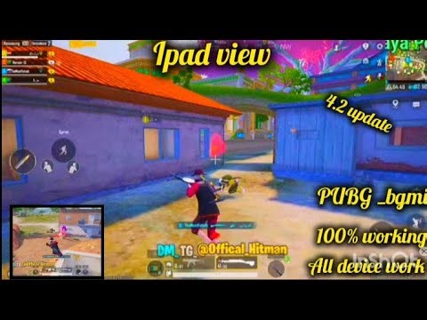 IPAD VIEW ALL DEVICE WORK 😲4.2 UPDATE 100% WORKING PUBG BGMI #ipadview 