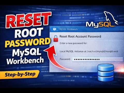 Forgot MySQL Workbench Password? Reset Root Password Easily (2025)