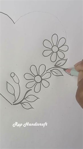 Cute way to draw I love you 💖 drawing diy bff craft #shorts #youtubeshorts creative fun #art