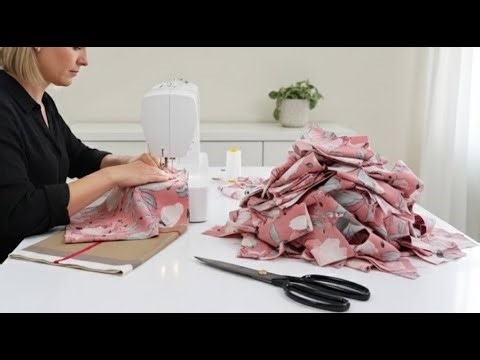 I didn't expect such a demand for this product / We sew in 10 minutes and sell