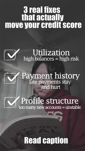 Fix Your Credit Score With These 3 Moves