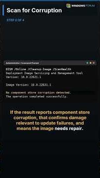 How to Use DISM and SFC to Fix Windows Errors #windows11