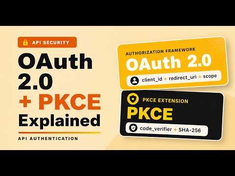 OAuth 2.0 + PKCE Tutorial: Authentication, Tokens & Security | API Authentication