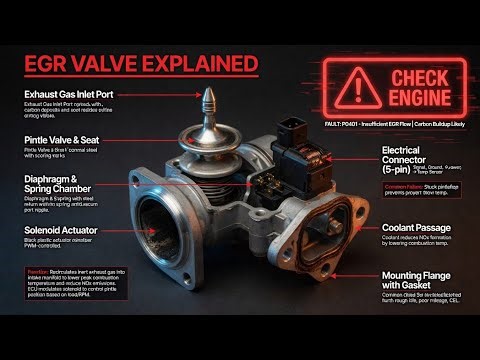 EGR system Explained Simply ( EGR valve)Why it Fails & Easy Fix