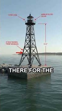 Every wave makes this lighthouse tighter