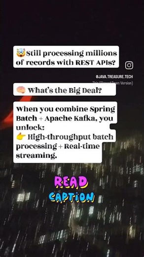 Spring batch + Kafka #java #coding #programming #kafka
