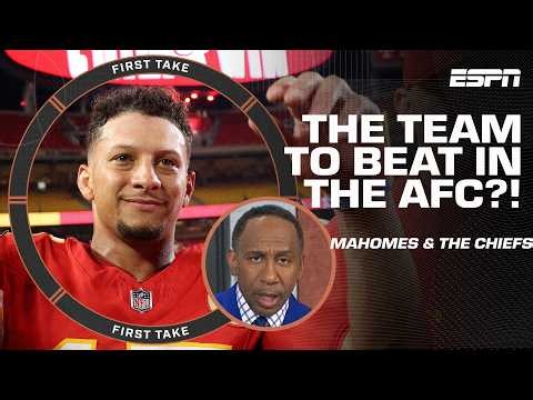 Stephen A. ANSWERS 👉 Are the Chiefs BACK as the AFC TEAM TO BEAT?! 🤔 | First Take
