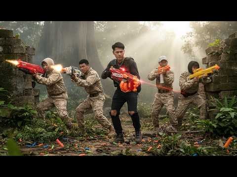 LTT NERF WAR : Seal X Nerf Guns Fight Shadow Syndicate Tactical Infiltration Rescue Mission