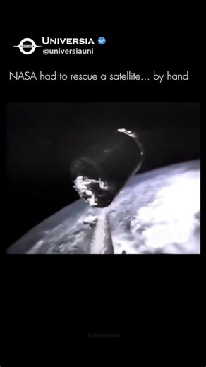 NASA Rescued a Satellite by Hand