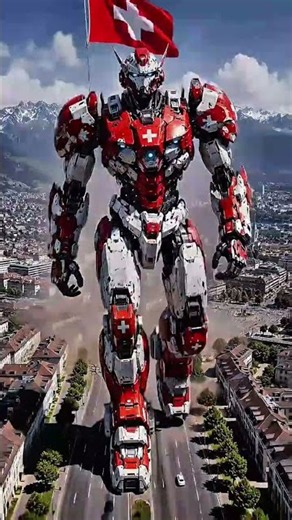 Giant Robots From Different Countries 🤖🌍 | Who Is The Strongest? #shorts #shortvideo #viralvideo