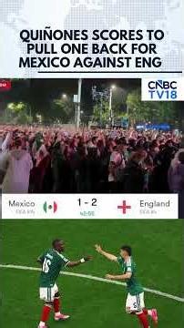 Julián Quiñones Scores To Pull One Back For Mexico Against England In World Cup Round Of 16 | N18S