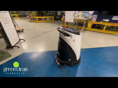 Autonomous Commercial Cleaning Robot | Industrial Floor Cleaning Automation Demo