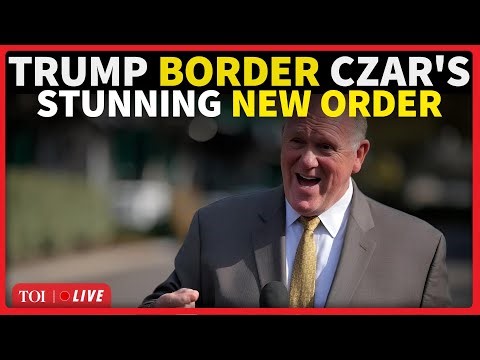 Tom Homan LIVE: ‘Starting Today, Every Border Point Will…’: Trump’s JAW-DROPPING New Order | Watch