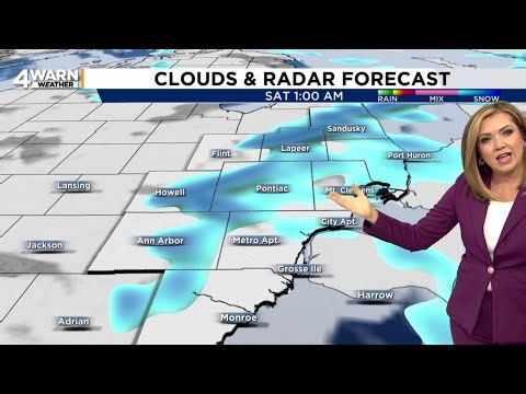 Metro Detroit weather forecast March 27, 2026 -- 6 a.m. Update