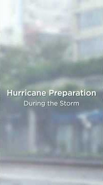 Hurricane preparation tips for during the storm with Dr. Katarzyna Kimmel #HurricaneSeason
