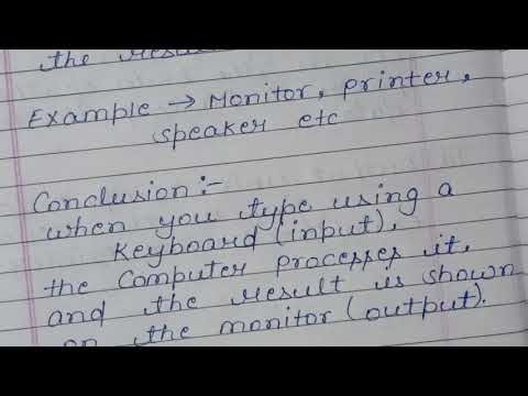 Input and Output Device | Computer basic full explanation | Part 3