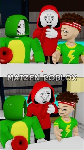 Mikey and Guts Pranked JJ ! 🤣 #shorts #roblox #maizen #funny