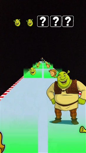 Shrek, Fiona & Prince Charming 😂💚 | Funny Cartoon Moments #Shorts