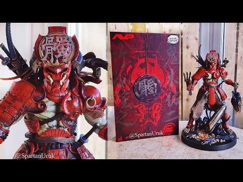Hot Toys Akaoni Samurai Predator 2.0 Figure Review