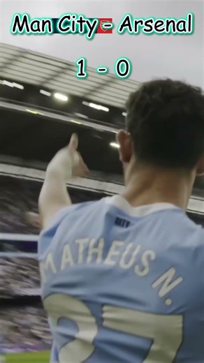 Man City - Arsenal 2-1 | Highlights #highlights #mancity #arsenal #2-1