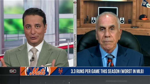 ▫️ Philadelphia Phillies▫️ New York Mets▫️ Boston Red Sox.@Kurkjian_ESPN joins @KevinNegandhi on SportsCenter to discuss some of the most underachieving teams in baseball so far 📉