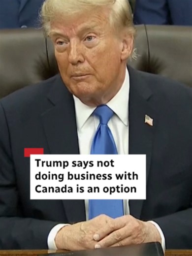 U.S. President Donald Trump blasted Canada over trade Wednesday, saying the country has been ‘ripping off’ the United States for years. He mentioned upping tariffs to as much as 100 per cent on imported vehicles or not doing business with Canada at all as possible options. #CBCNews #Trump #tariffs #Canada #UnitedStates