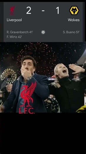 Premier League 25/26 Liverpool FC vs Wolverhampton Wanderers 2-1