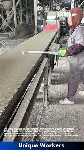 Manufacturing Concrete Blocks: A Closer Look at the Production Line