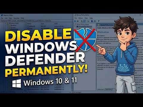 How to Disable Windows Defender in Windows 10 & 11 Step-by-Step